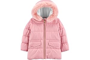 OshKosh B'Gosh Girls' Perfect Colorblocked Heavyweight Jacket Coat