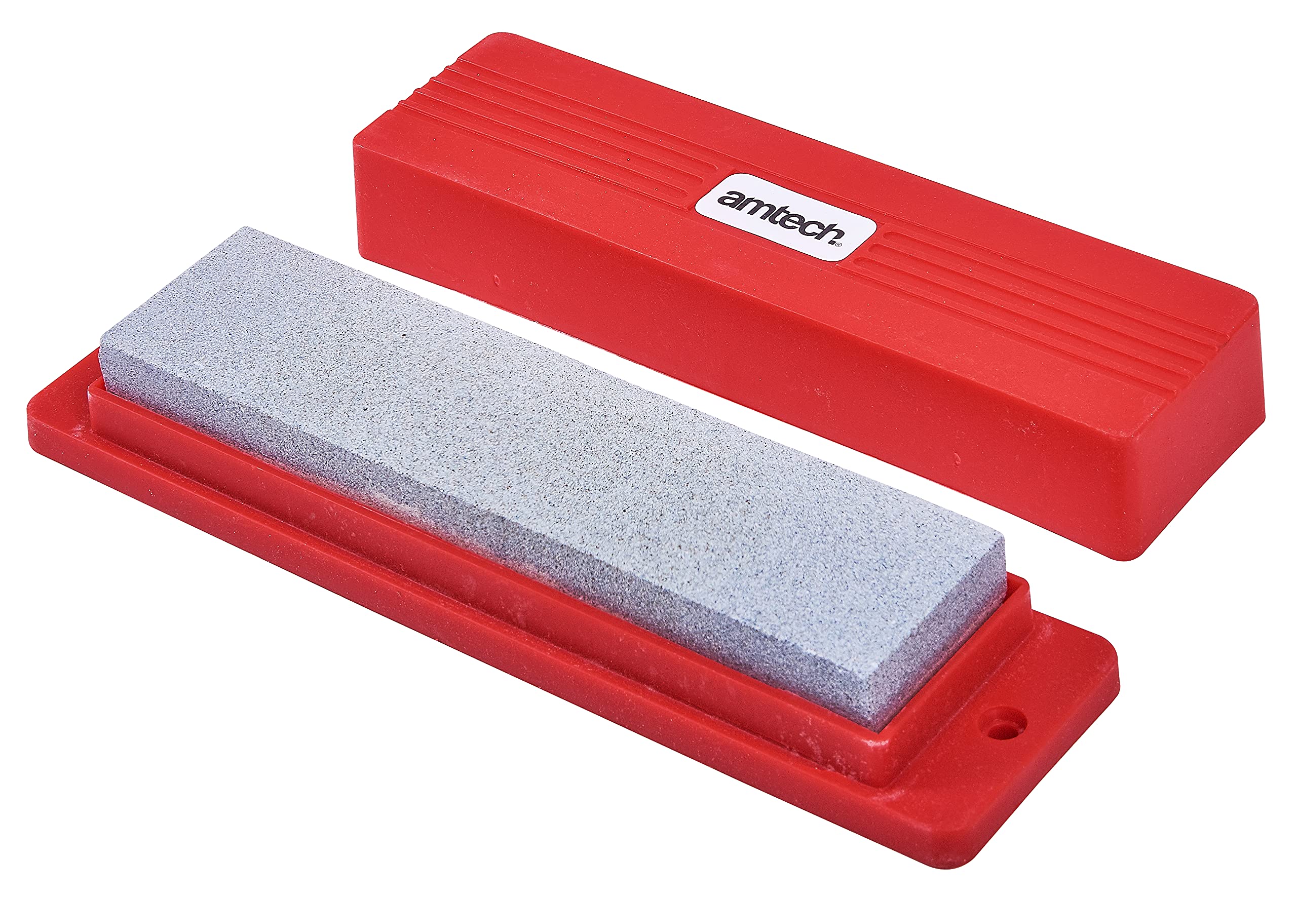 Amtech E2010 200mm (8") Combination Sharpening Stone and Box Set