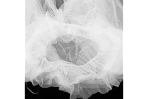 Luqeeg Bed Netting for Kids, Effective AntiMosquito Crib Canopy Net with Soft Mesh Yarn, 5.2x13.8ft, Applicable to Infants