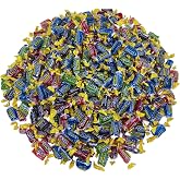Jolly Ranchers Hard Candy Assortment 6lbs- All 5 Original Flavors Cherry, Blue Raspberry, Green Apple, Watermelon And Grape Individually Wrapped Delicious Fresh Candy, 96oz