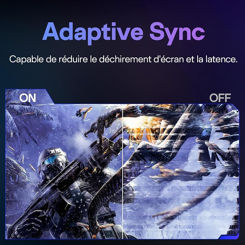 34 Pouces Écran Gamer Incurvé UWQHD 120Hz,Dalle VA 1500R,1ms MPRT