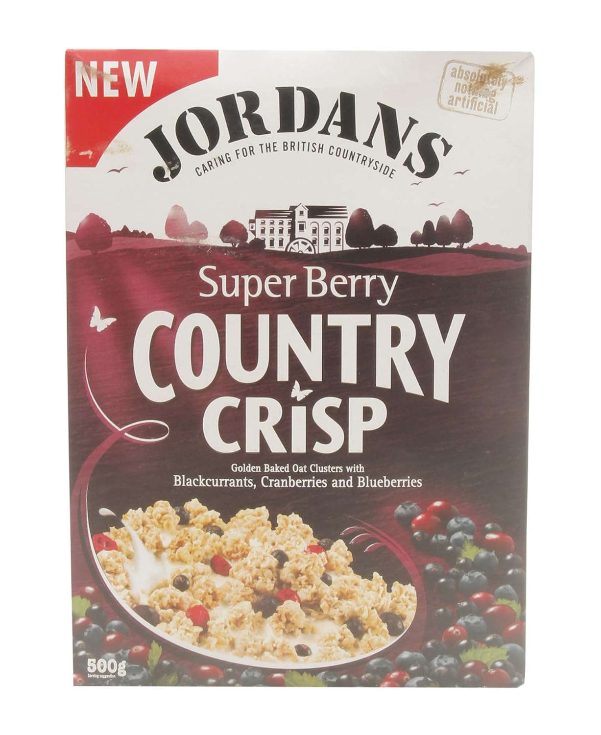 Jordans Country Crisp Super Berry 500 g (Pack of 3