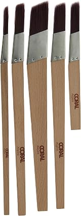 Coral 33749 Aspire 5 Piece Slant Lining Fitch Brush Set 0.25 to 1.0 in view 4