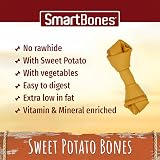 SmartBones 8 Mini Sweet Potato Bones Dog Treats Rawhide Free Chews view 3