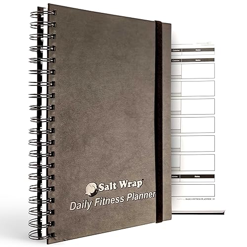 SaltWrap Daily Fitness Planner Gym Workout Training Log