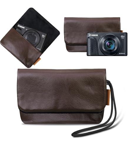 Amazon.com : Rieibi G7X II/G7X III Leather Camera Case - Vintage