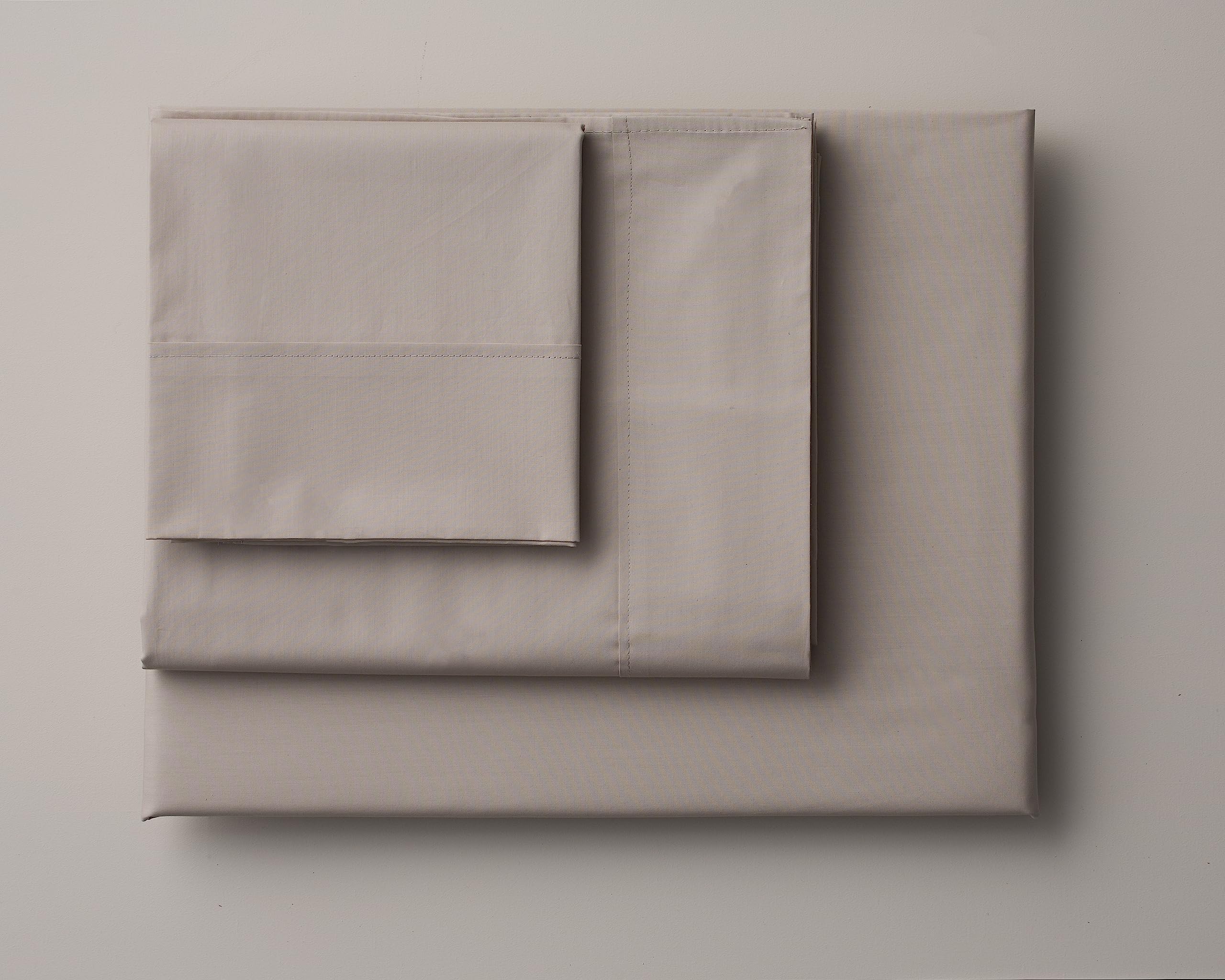 DAMAREL SMART WELLNESS TEX-THERAPY 3-Piece Baby Bedding Set for Crib or Moses Bassinet, 100% Cotton Percale 200 Thread Count, Mercerised and Sanforised (Linen, 70/140)