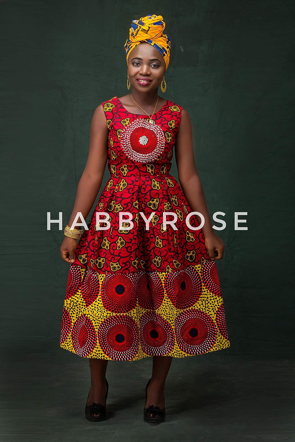 African women's dress Handmade