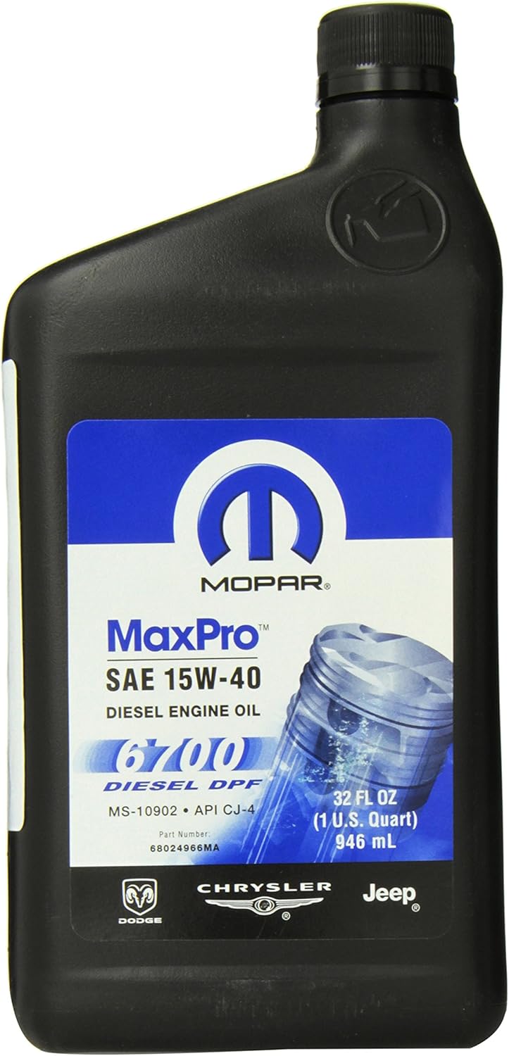 Mopar 15w40 Diesel Oil Shjones Ohmsjones
