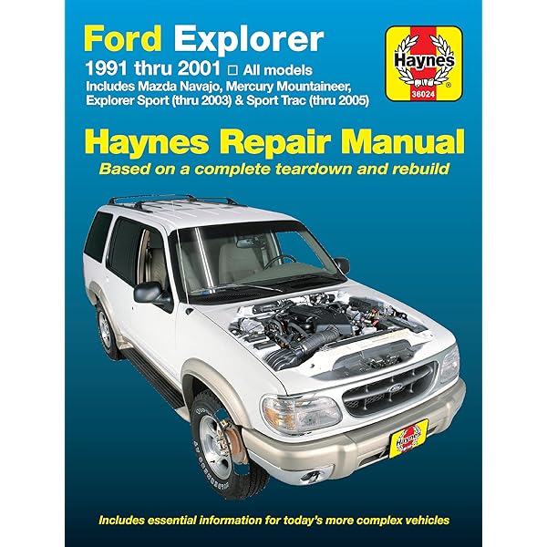 Ford Explorer (11-17) Haynes Repair Manual (Does Not Include