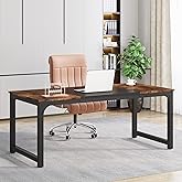 Tribesigns Modern Computer Desk, 63 x 31.5 inch Large Office Desk Computer Table Study Writing Desk Workstation for Home Offi
