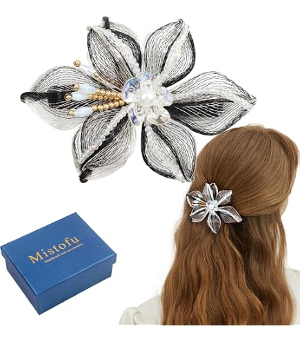 Amazon.com : Rhinestones Hair Claw Clips for Women, Copper 