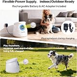 pet prime Large Automatic Dog Ball Launcher, 3 Modes, 6 ETPU Balls, Training view 5