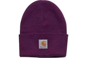Carhartt Kid's CB9012 Knit Beanie - Unisex Toddler One Size Fits All Plum Caspia