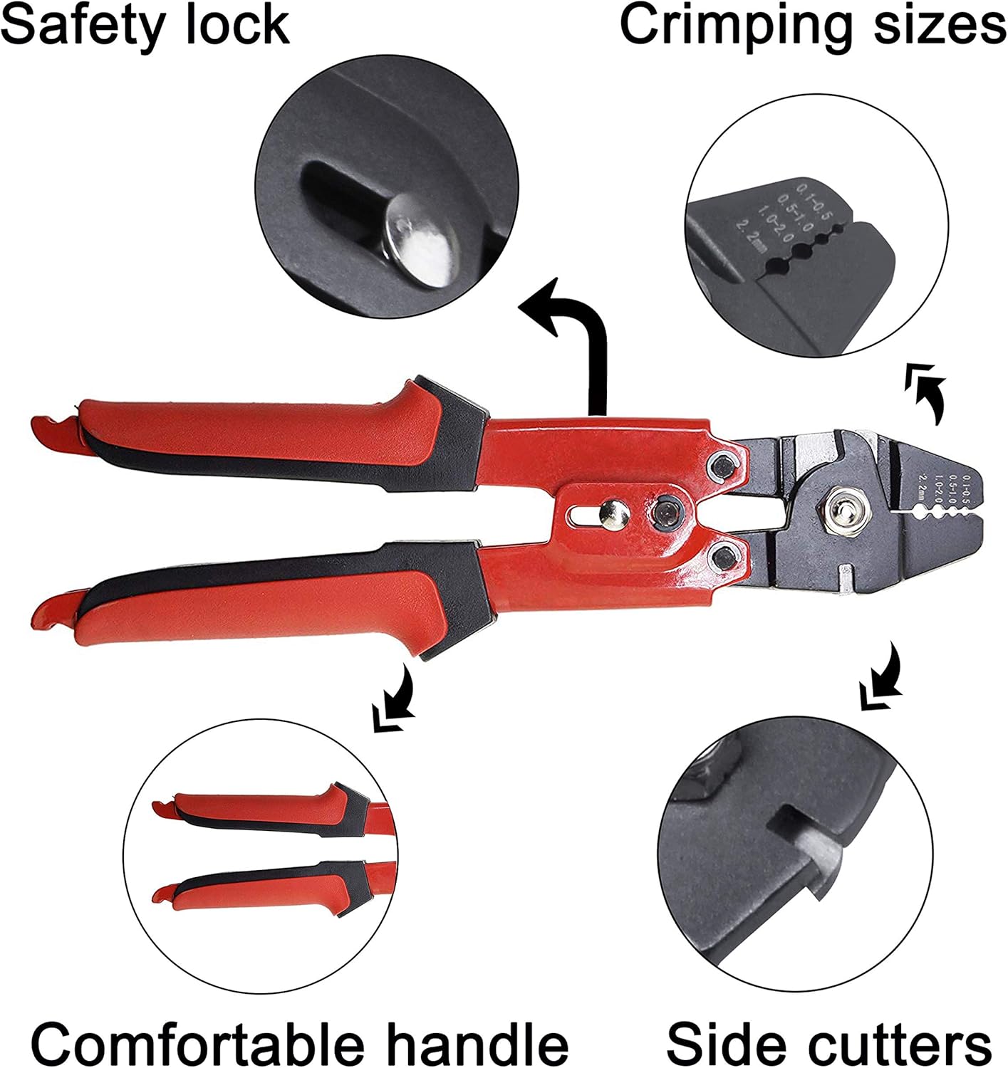 fishing leader crimping tool