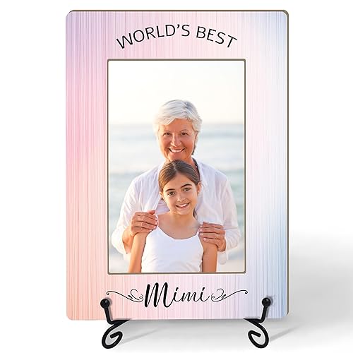 lamocho Grandchild Grandma Picture Frame, Grandkids Photo Frame Great Grandma Nana Birthday Gifts Christmas Gifts, Grandparents Picture Frames (4x6 Vertical) -S20