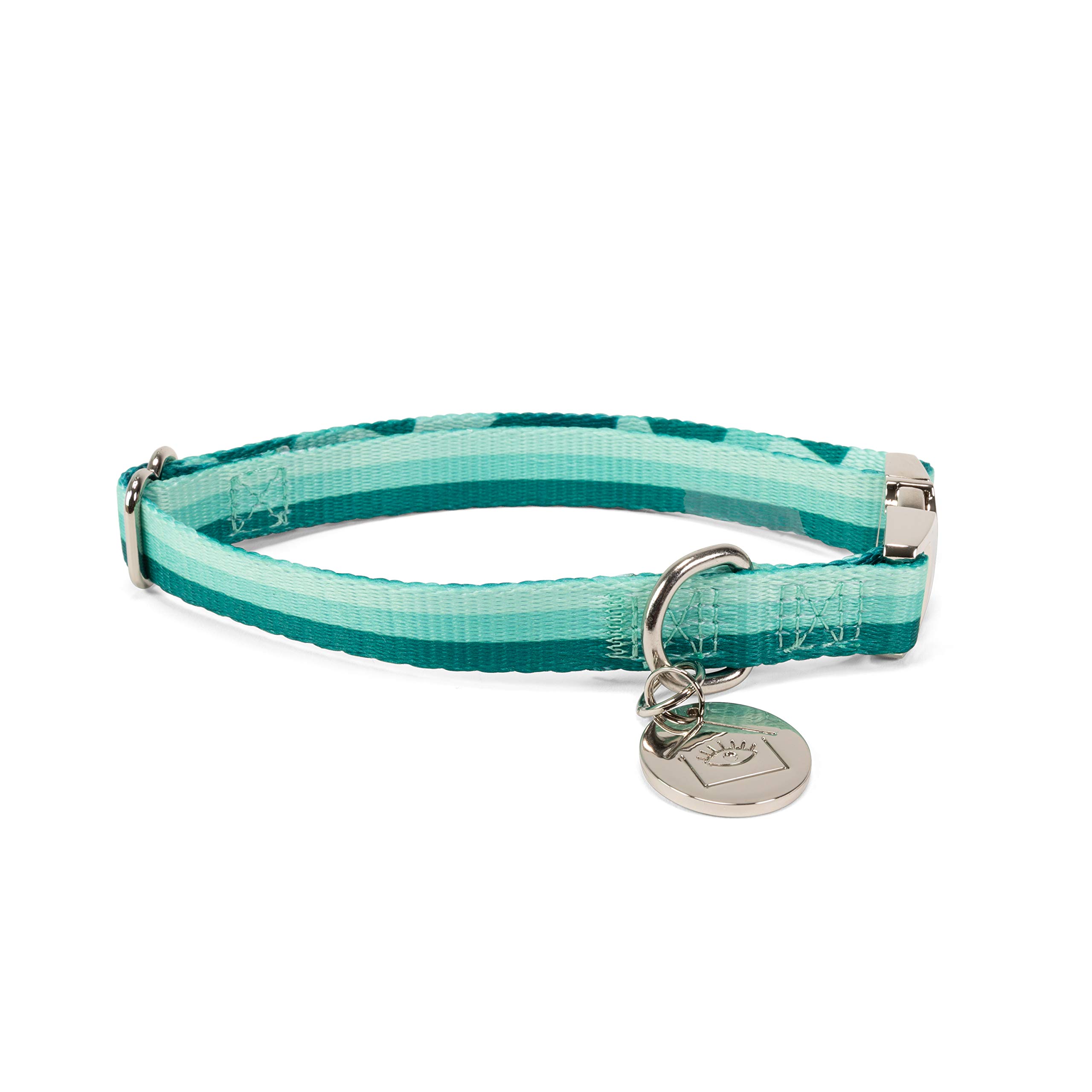 Now House for Pets by Jonathan Adler: Now House Green "Chroma" Collar - Small, chromatic