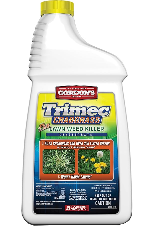 GORDON'S Trimec Crabgrass Plus Lawn Weed Killer Concentrate ...
