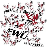 Desert Cactus Eastern Washington University Sticker Eagles Vinyl Decals Laptop Water Bottle Car Scrapbook Sheet T1 (Type 1-1)