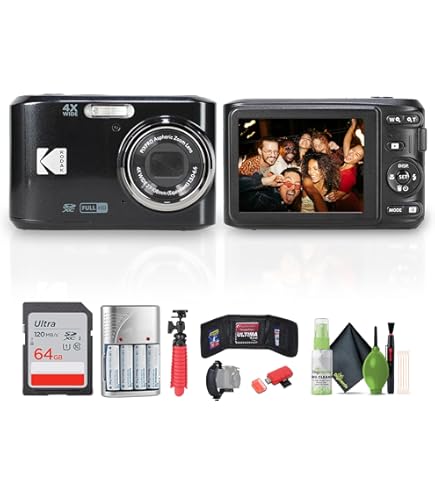 Amazon.com : Kodak Pixpro FZ45 Digital Camera (Red) Bundle