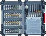 Bosch Professional 40-Pieces Drill Set Pick and Click Universal Holder