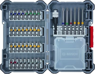 Bosch Professional 40-Pieces Drill Set Pick and Click Universal Holder