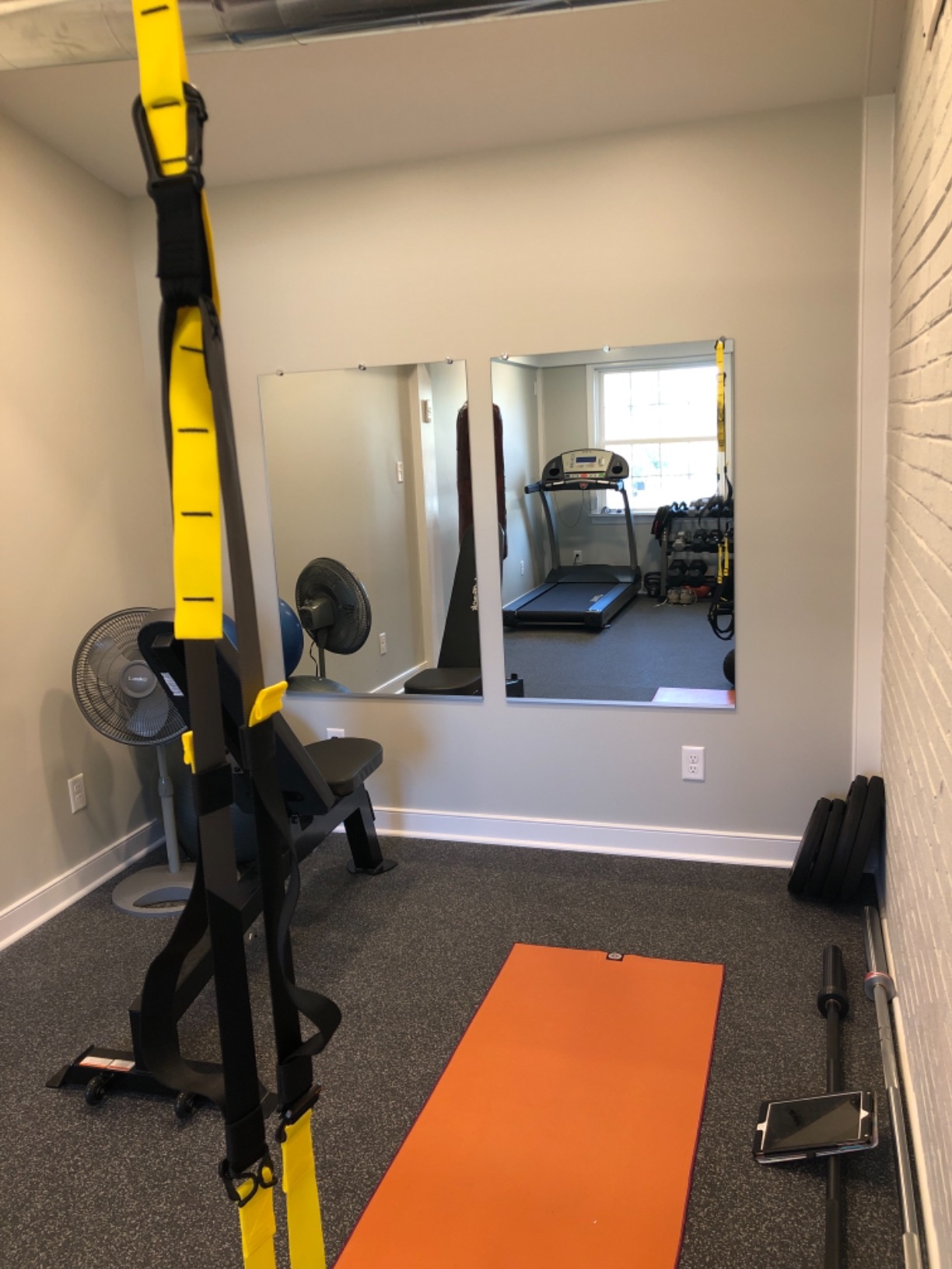 50/mo Finance WallMounted Activity Mirror with Flat Polished Edge