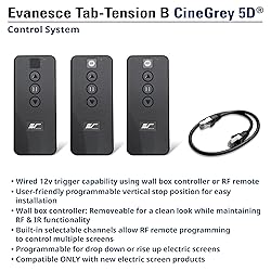 Elite Screens Evanesce Tab-Tension B CineGrey