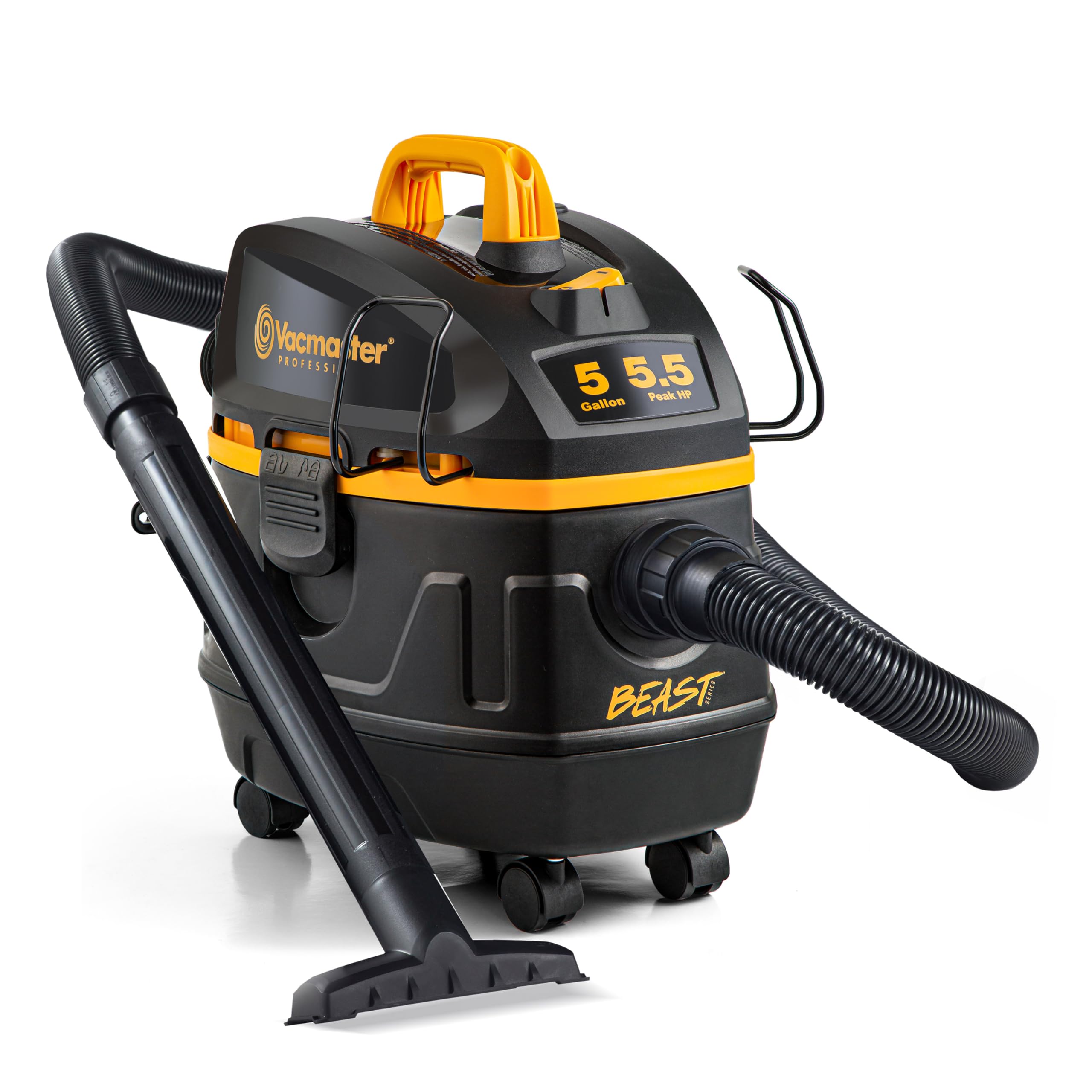 Photo 1 of Vacmaster Professional Beast Series VFB511H 0201 5-Gallon 5.5 Peak HP Wet/Dry Vac, Black