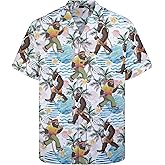 Feritto Funny Hawaiian Shirts for Men and Women: Beach-Ready Summer Styles with Short Sleeve Button-Down and Playful Patterns