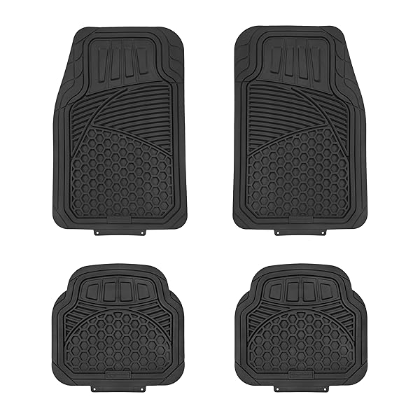 AMAZON BASICS HEAVY DUTY THICK PVC CAR FLOOR...