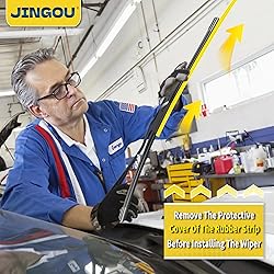 JINGOU 26''+18'' Front Windshield Wiper Blades
