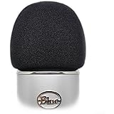 Professional Foam Windscreen for Blue Yeti - Covers Other Large Microphones, such as MXL, Audio Technica and Many More - Quality Sponge Material Makes This The Perfect Pop Filter for your Mic - Black