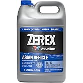 Zerex Asian Vehicle Blue Silicate and Borate Free 50/50 Prediluted Ready-to-Use Antifreeze/Coolant 1 GA