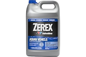 Zerex Asian Vehicle Blue Silicate and Borate Free 50/50 Prediluted Ready-to-Use Antifreeze/Coolant 1 GA