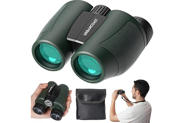 12x32 Compact Binoculars for Adults - High Powered Lightweight Small Binoculars with Large View - Super Bright Waterproof Binocular for Bird Watching Travel Cruise Ship Hiking Sports Concert