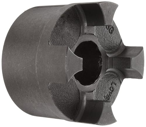 Lovejoy 62416 Size CJ 55A Curved Jaw Coupling Hub, Cast Iron, Metric ...