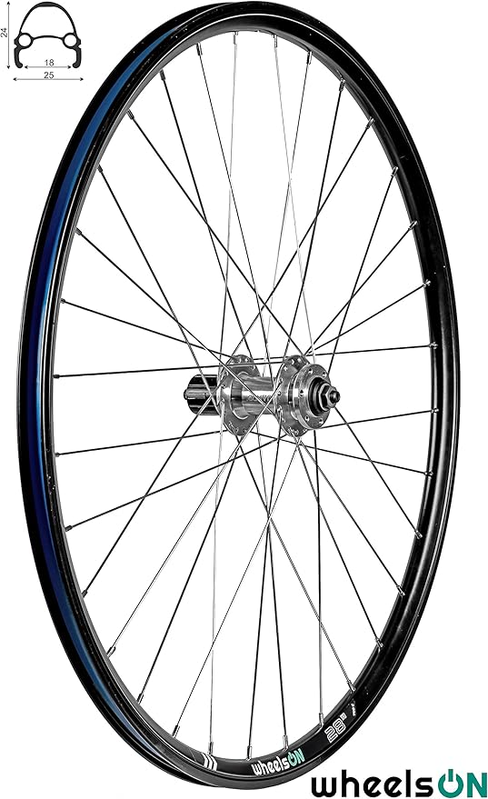 700c rear wheel 9 speed disc