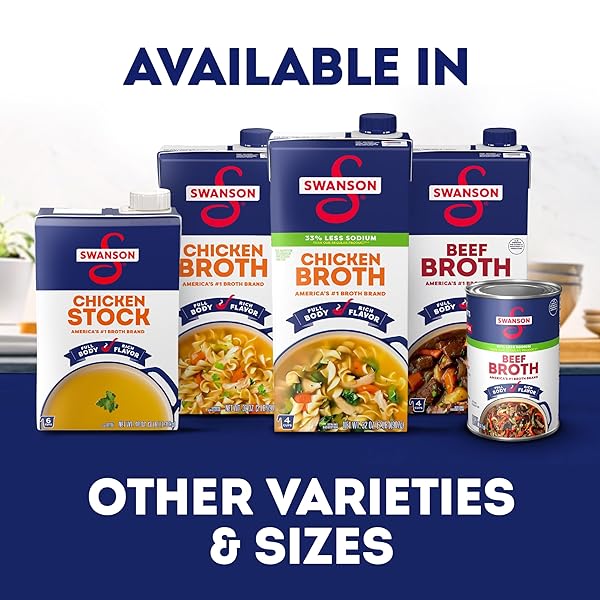 SWANSON CHICKEN BROTH, 14.5 OZ CAN