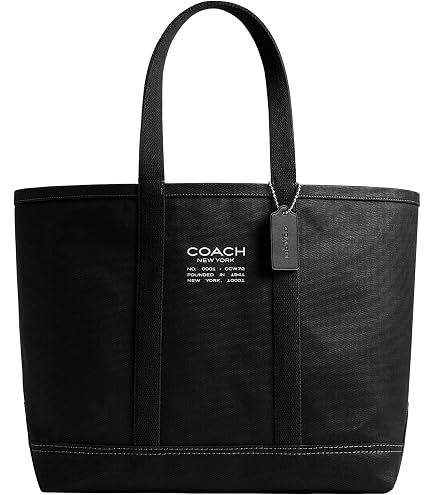 Amazon.com: COACH Signature Field Tote 40 Ji/Charcoal One Size