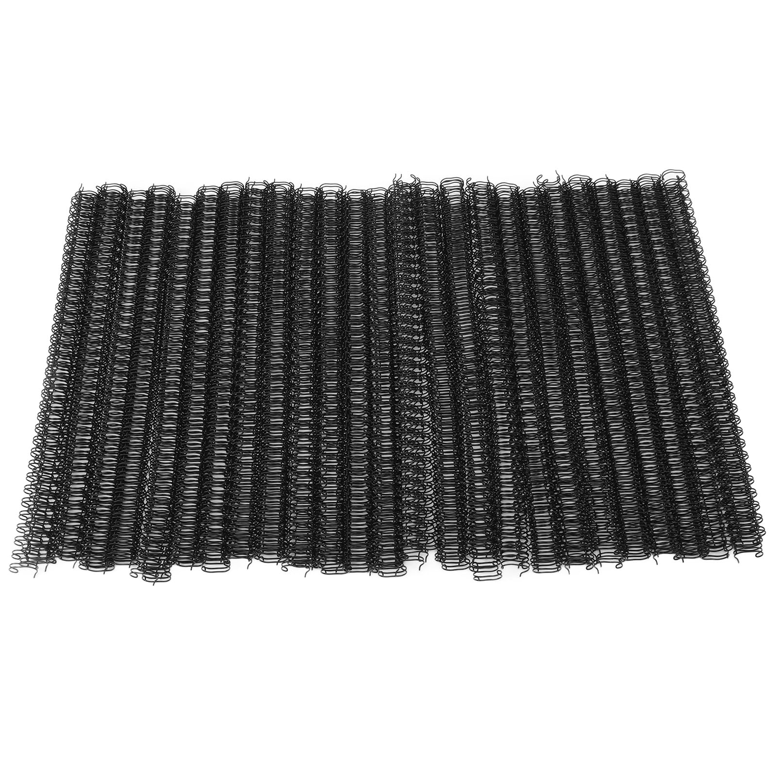 Photo 1 of 100Pcs Double Loop Wire Binding Spine 60 Sheet Capacity 3in1 Pitch 34 Loop 9.5mm Diameter Set Kit for A4 Paper Black Loop Binding Wires, Mixed Sizes (Black)