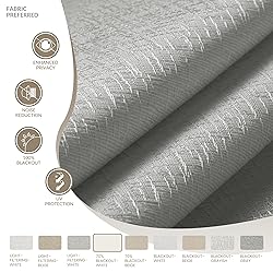 Boolegon No Drill Cordless Roman Shades for