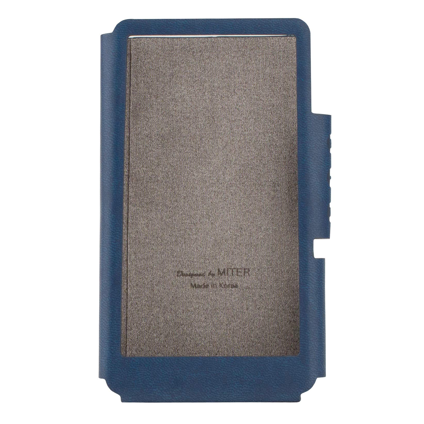MITER CASE For iBasso DX220, Handmade PU Leather Case Cover for iBasso DX-220 [Final Version] (Navy)