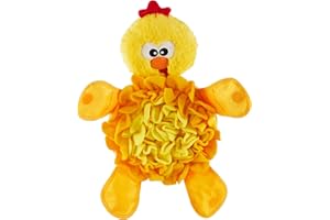 Outward Hound by Nina Ottosson Snuffle Palz Plush Snuffle Mat Dog Treat Puzzle, Non-Slip, Yellow, Chicken