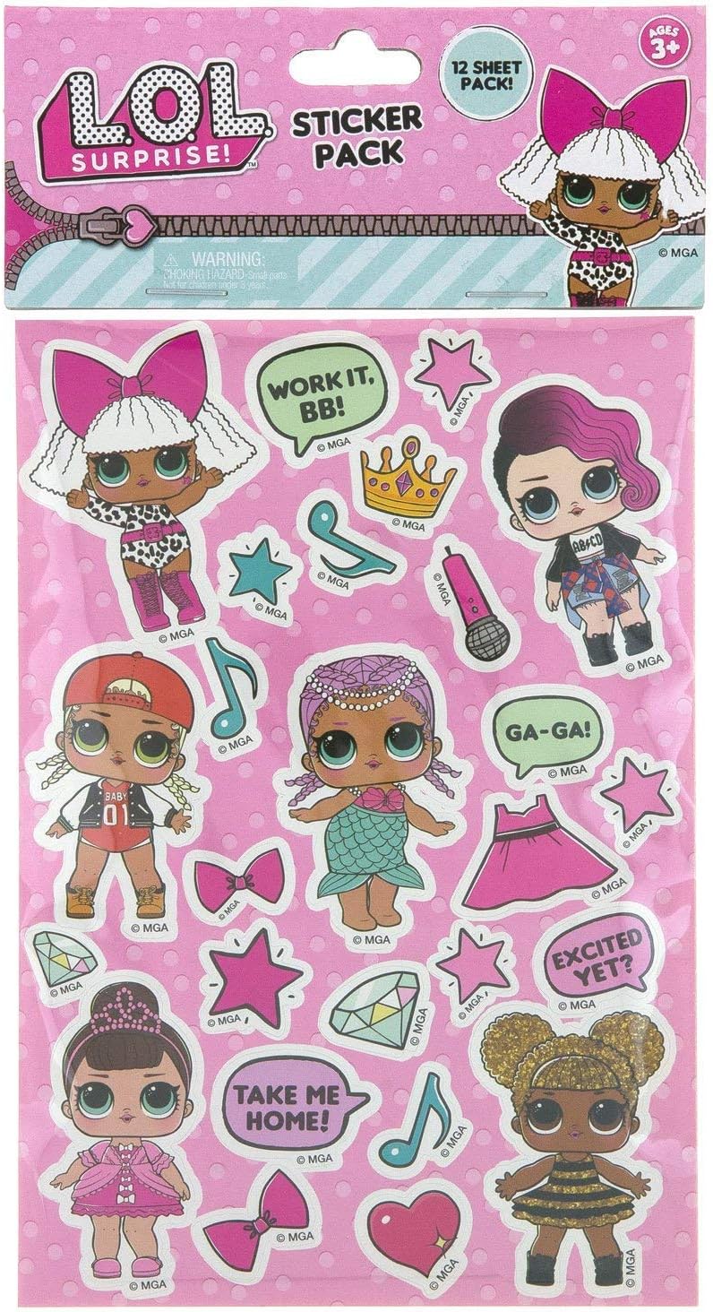 L.O.L SURPRISE Dolls In Sticker Form