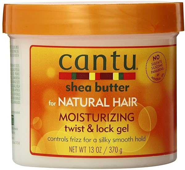 CANTU MOISTURIZING TWIST & LOCK GEL, 13.0 OZ (PACK OF 12)