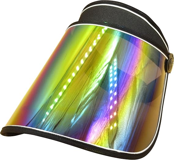 see through sun visor hat