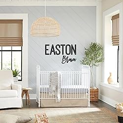 First and Middle Name Signs for Nursery Wooden Name