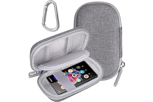 WORFTY Mp3 Player Case for DODOSOUL/for Dingmi/for AiMoonsa/for innioasis/for TIMMKOO/for MYMAHDI/for Phinistec Music Bluetooth MP3 Mp4 Players & Earbuds & USB Cable (Grey, Case Only)