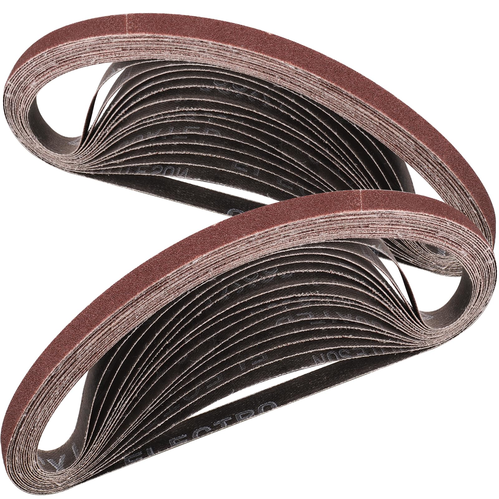 STEBRUAM Sanding Belt 9 x 533 mm,30PCS 100 Grit — image 1